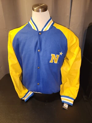 Official NCAA License United States Naval Academy ANNAPOLIS NAVY VARSITY JACKET - Image 1 of 3