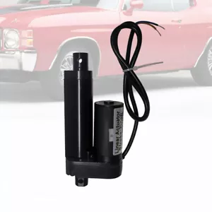 Attuatore lineare resistente 2" pollici corsa 225 libbre sollevamento massimo 12 V Volt nero - Foto 1 di 4