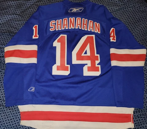 New York Rangers Brendan Shanahan Hockey Jersey Mens SiZe XL NHL Reebok Home Cover