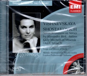 GALINA VISHNEVSKAYA - SHOSTAKOVICH - MUSSORGSKY - SONGS - Picture 1 of 2