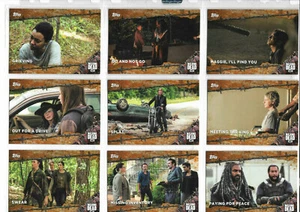 The Walking Dead Temporada 7 - Lote de 29 tarjetas paralelas de óxido diferentes EXCELENTE Topps 2017 - Imagen 1 de 1