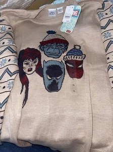 Disney 100 Target Marvel Christmas Sweater New With Tags XLarge Mm62 - Picture 1 of 5
