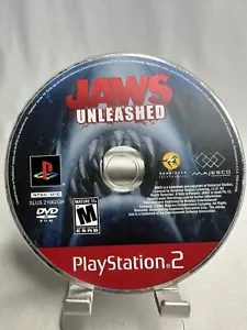 Jaws Unleashed PS2 (PlayStation 2, 2006) Disc Only Cleaned Tested Works - Picture 1 of 4