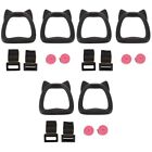  3 Sets Adjustable Fitness Rings Kids Sports Gym Gymnastic Exercise Household