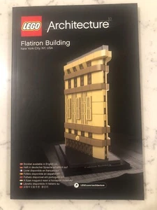 NUR ANLEITUNG aus LEGO 21023 Flatiron Building - Architecture - Bild 1 von 2