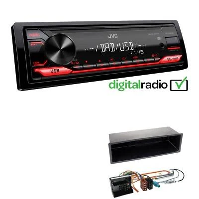 JVC 1-DIN Digital Media Autoradio DAB+ USB für Peugeot Expert Partner ab 2007 - Bild 1 von 4