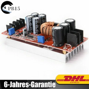 1200W 20A 8-60V zu 12-80V DC-DC Stromversorgungsmodul Step Up Wandler Converter - Bild 1 von 10