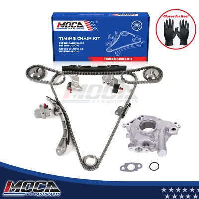 Timing Chain Kit Oil Pump for 07-09 Nissan Altima 09-10 Maxima Murano 3.5 VQ35DE - Image 1 of 4