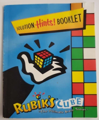 Rubik's Cube Solution Hints Booklet 1995 Oddzon 4" X 3"  24 pages - Image 1 of 4