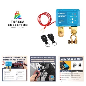 Remote Battery Disconnect Switch - Anti-Theft, Battery Leakage Protection, 12... - Picture 1 of 9