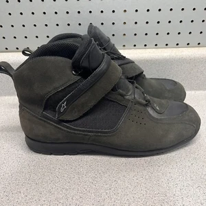 Men’s Alpinestars Afrika XCR Black Leather Motorcycle Boots Goretex Size 11.5 - Bild 1 von 8
