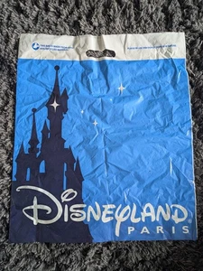 Disneyland Paris Plastic Carrier Bag (2016), Excellent Condition, 3 Available - Picture 1 of 12