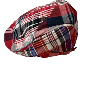 Gorra Madras Patchwork Ivy - Talla Única 100% Algodón Y2K Multicolor De Colección Preppy - Imagen 1 de 6