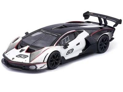Lamborghini Essenza SCV12 – White Diecast 1:24 Scale Model - Bburago 28023WH - Image 1 of 2
