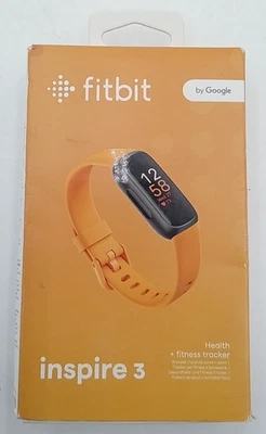 Fitbit Inspire 3 Health & Fitness Tracker, Morning Glow, by Google - Image 1 of 4