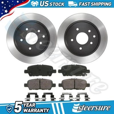 Juego de pastillas de freno de disco trasero Wagner rotor de freno de disco para Nissan Juke 2016-2017 Foto 1 de 4