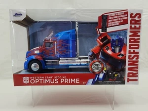 Transformers G1 Optimus Prime Western Star 5700 XE Diecast Truck Jada Toys - Picture 1 of 3