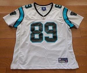 Reebok On Field Steve Smith #89 Jersey White Carolina Panthers Womens Size Large - Picture 1 of 12