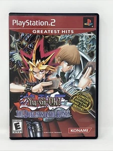 Yu-Gi-Oh! The Duelists of the Roses Sony PlayStation 2 PS2 Game No Manual Tested - Picture 1 of 10