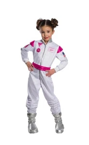 Offizielles Barbie Astronaut Kostüm für Kinder 5-6 JAHRE ALT - Bild 1 von 2