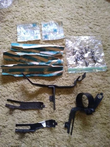 58-62 C1 Corvette Distributor Cover/Ignition Top Brackets/Wingnuts LOT READ! - Picture 1 of 14