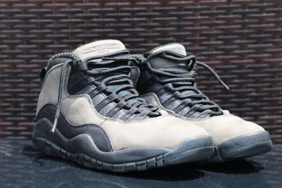 Nike Air Jordan 10 Retro Gris Sombra Negro Talla 8 310805-002 Foto 1 de 4