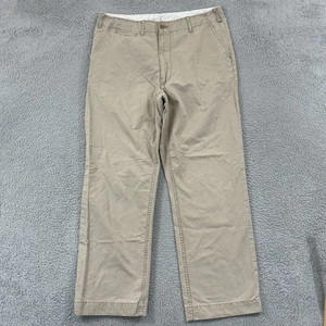 Polo Ralph Lauren Pantalone Uomo 36x32 Beige Gamba Dritta Preppy Kaki Preformance - Foto 1 di 12
