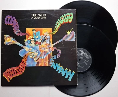 The Who - A Quick One/The Who Sell Out -UK Press 2 x Vinyl -Track 1974 (Exc/Exc) - Image 1 of 4