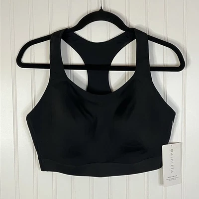 Athleta Hustle II спортивный бюстгальтер размер 40D/DD средний удара поддержки стиль 981914 новый с Ярлыками - Изображение 1 из 4