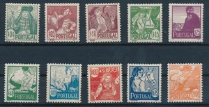 PORTUGAL (1941) #605-614 COMPLETE SET VF MNH; SCV $225 *NICE* - Picture 1 of 2