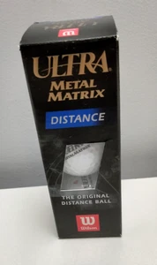 Paquete de 3 pelotas de golf Wilson Ultra Metal Matrix Distance distancia máxima - Imagen 1 de 6