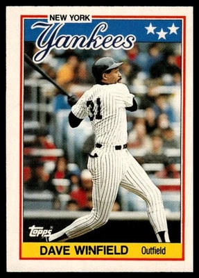 1988 Topps UK Minis #85 Dave Winfield - Image 1 of 2