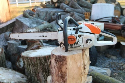 Stihl MS201C Professional Arborist Chainsaw 16" Bar 35.2cc 2.41 HP Video .99 - Image 1 of 4
