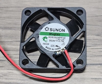 5 PC LOT KDE0504PFV2.11.MS.A.GN FAN BY SUNON NOS (6234) - Image 1 of 3