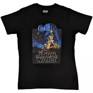 Star Wars Unisex T-Shirt: A New Hope Poster (Medium) - Picture 1 of 1