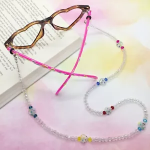 Heart Eyeglasses Necklace, Glasses Chain Holder, Eyewear Strap, Sunglasses Leash - Picture 1 of 7