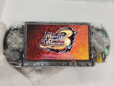 Sony PSP 2000 System w/Charger  Clear color Region Free  Import Custom w/Battery - Image 1 of 4