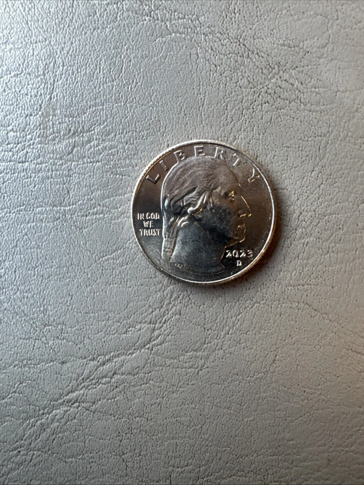 2023 D Quarter Edith K, Errors: DDO "Liberty", DDR "USOA", G/C "In Cod We", - Image 1 of 2