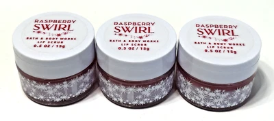 3 НОВЫЕ СКРАБЫ ДЛЯ ГУБBATH AND BODY WORKS МАЛИНОВЫЕ ВИХРИ 0,5 УНЦИИ - Изображение 1 из 4