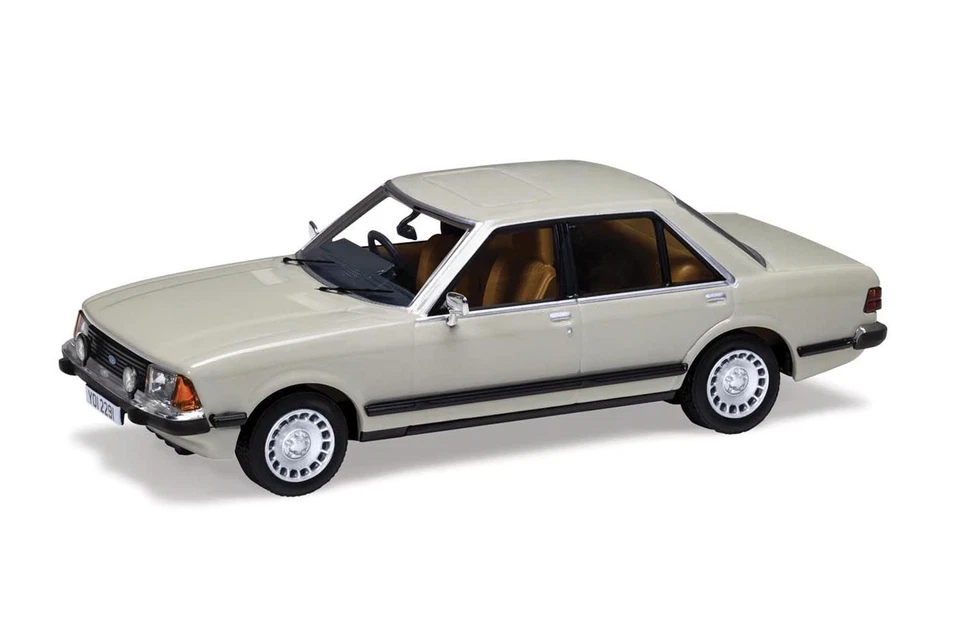 Corgi Vanguards 1:43 Ford Granada Mk2 2.8i S Dove Grigio Ruc Centenario Diecast - Immagine 1 di 1