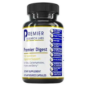 Premier Research Labs: Active Digestive Probiotic Prebiotics 60 caps *read**** - Picture 1 of 4