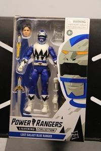 Hasbro Power Rangers Lightning Collection Lost Galaxy Blue Ranger 6" Figure -NIB - Picture 1 of 2