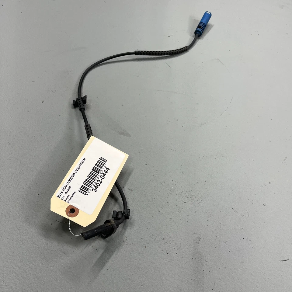 Sensor de velocidad de rueda ABS trasero derecho o izquierdo MINI COOPER COUNTRYMAN 2011-2016 FABRICANTE DE EQUIPOS ORIGINALES Foto 1 de 4