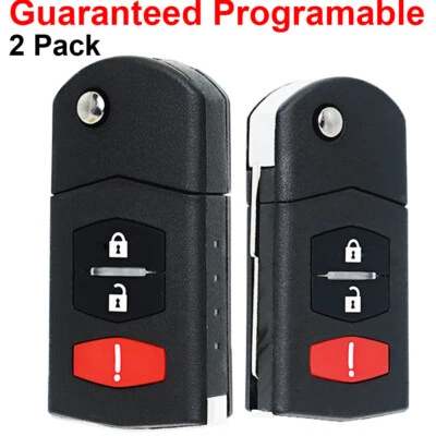 2 For 06 2007 2008 2009 2010 2011 2012 2013 2014 2015 Mazda 5 Remote Car Key Fob - Image 1 of 4