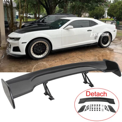 Carbon 57" Rear Trunk Spoiler GT Racing Wing For Chevrolet Camaro 2016-2025 - Image 1 of 4