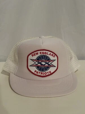 De colección 1985 New England Patriots Fútbol Super Bowl 20 Snapback Parche Sombrero Foto 1 de 3