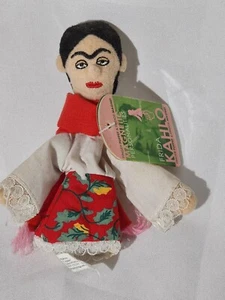 Frida Kahlo dito magnetico pupazzo arte artista messicano regalo frigo magnete carino - Foto 1 di 4