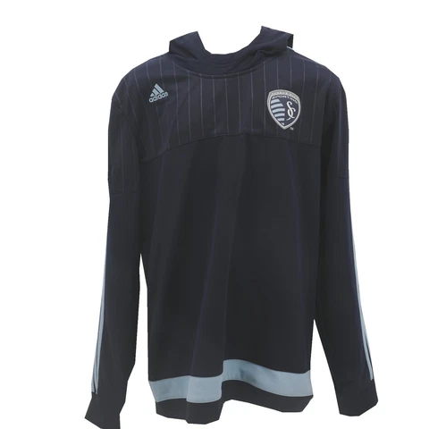MLS Official Adidas Sporting Kansas City Kids Youth Sweatshirt New With Tags Cover
