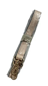 Kunstleder hellbraun Handtasche Taschenriemen Ersatz silberfarbene Hardware 52" lang - Bild 1 von 8