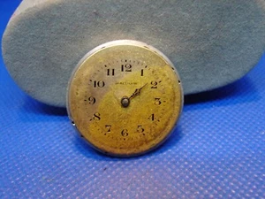 MOVEMENT WALTHAM 7 JEWELS WRISTWATCH PARTS REPAIR! WWV4 - Picture 1 of 2